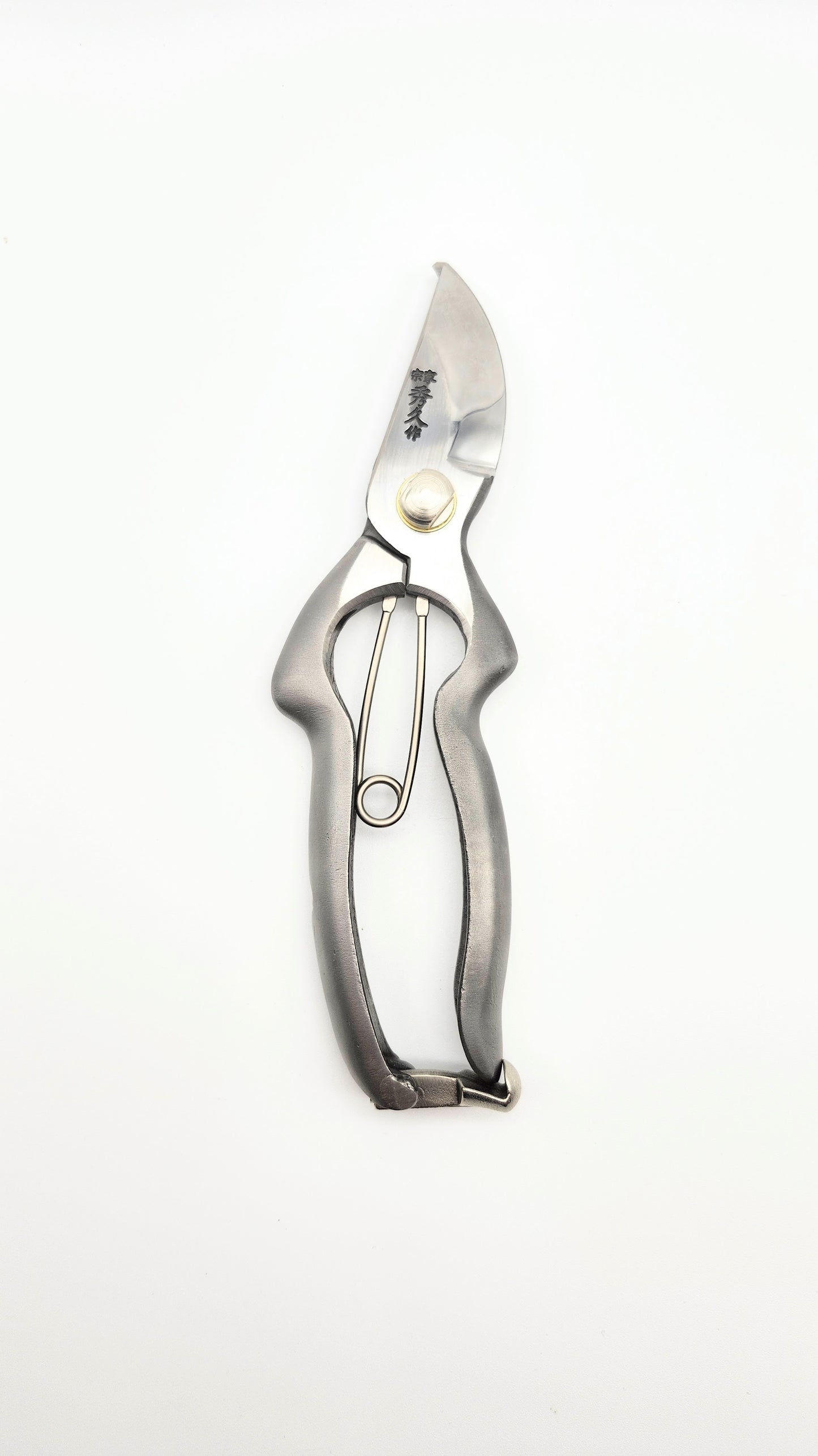 Hidehisa Japanese hand crafted Stainless Secateur / Pruner. YP180S 180mm