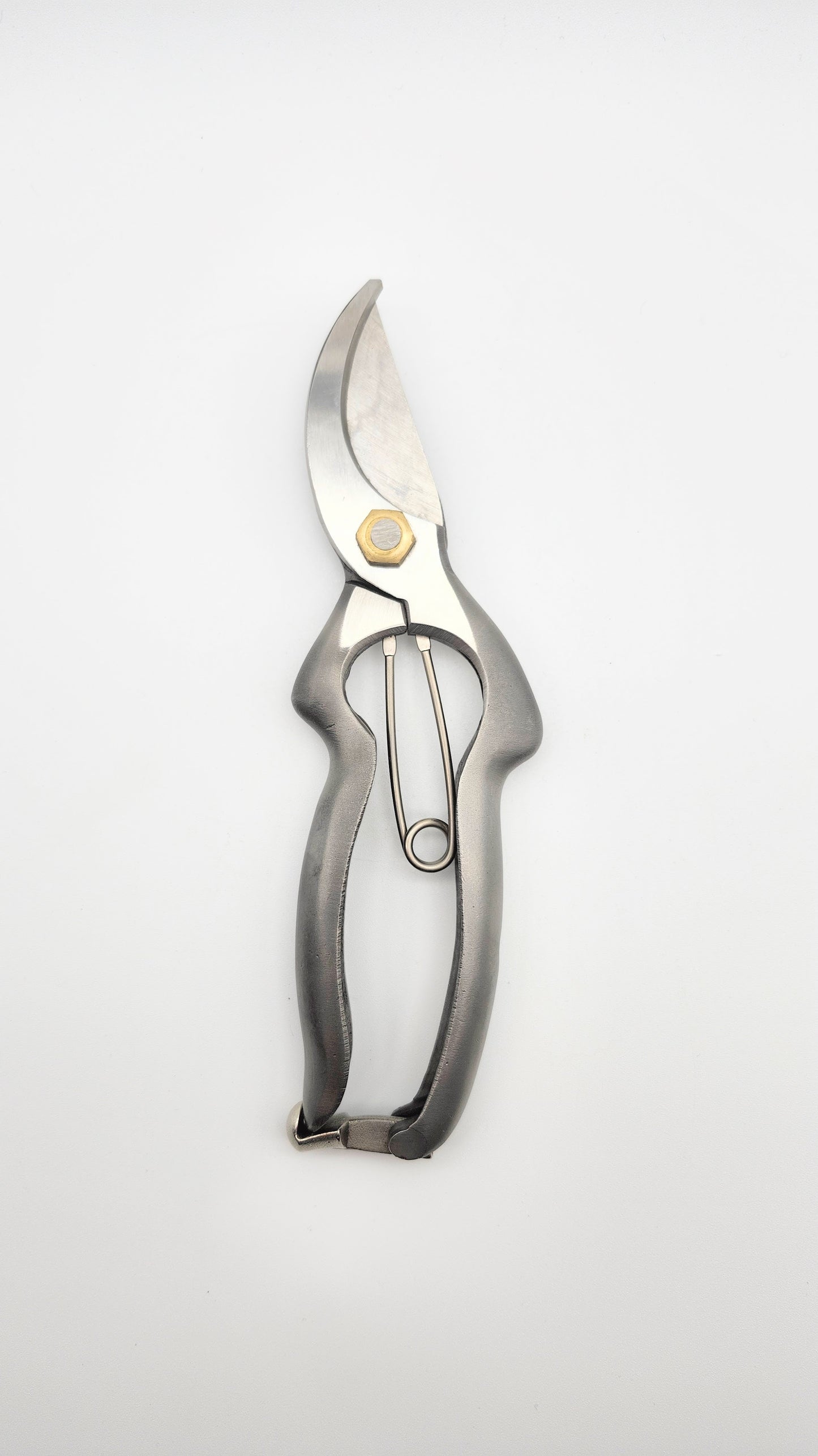 Hidehisa Japanese hand crafted Stainless Secateur / Pruner. YP180S 180mm
