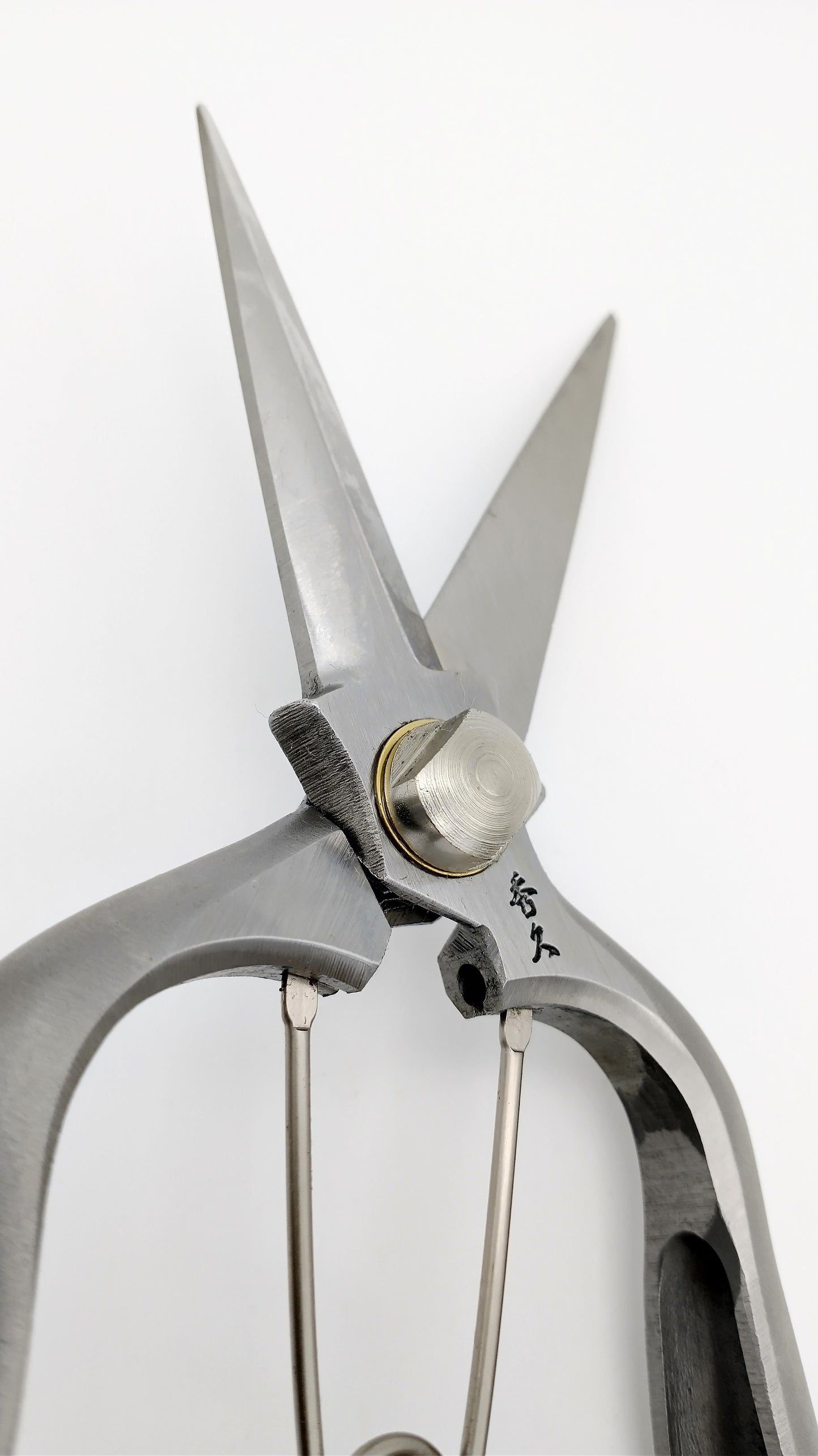 Hidehisa Japanese hand crafted Stainless Bud Cutting Scissors 200mm. Secateur / Pruner.