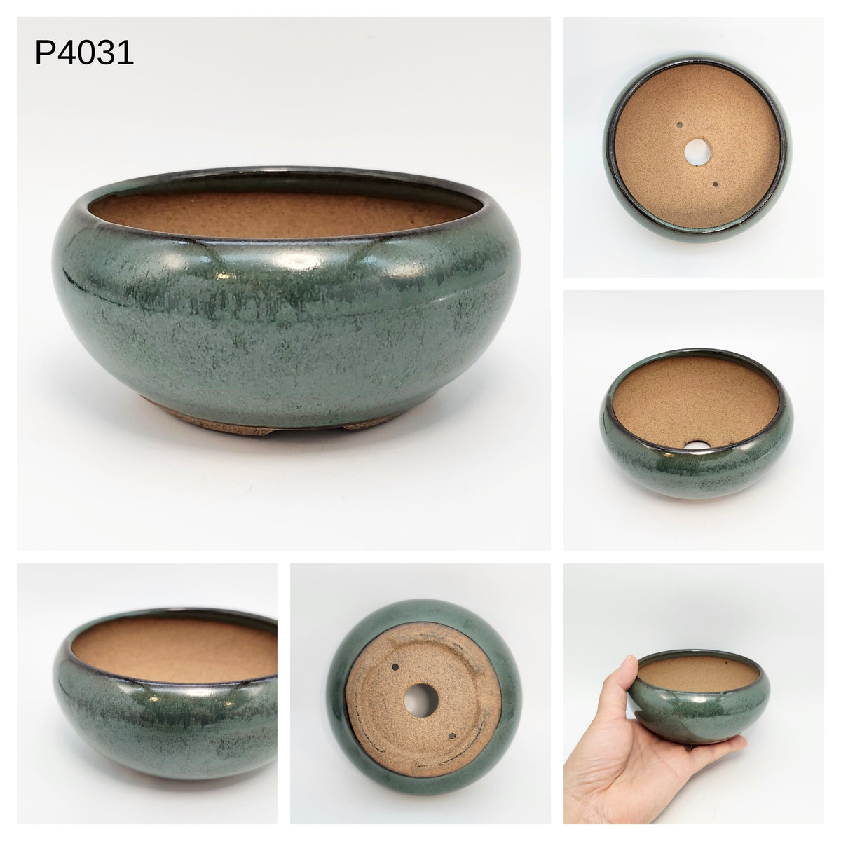 P4031 Bonsai Pot, 4inch, Koishiwara Yaki-Japanese Pottery