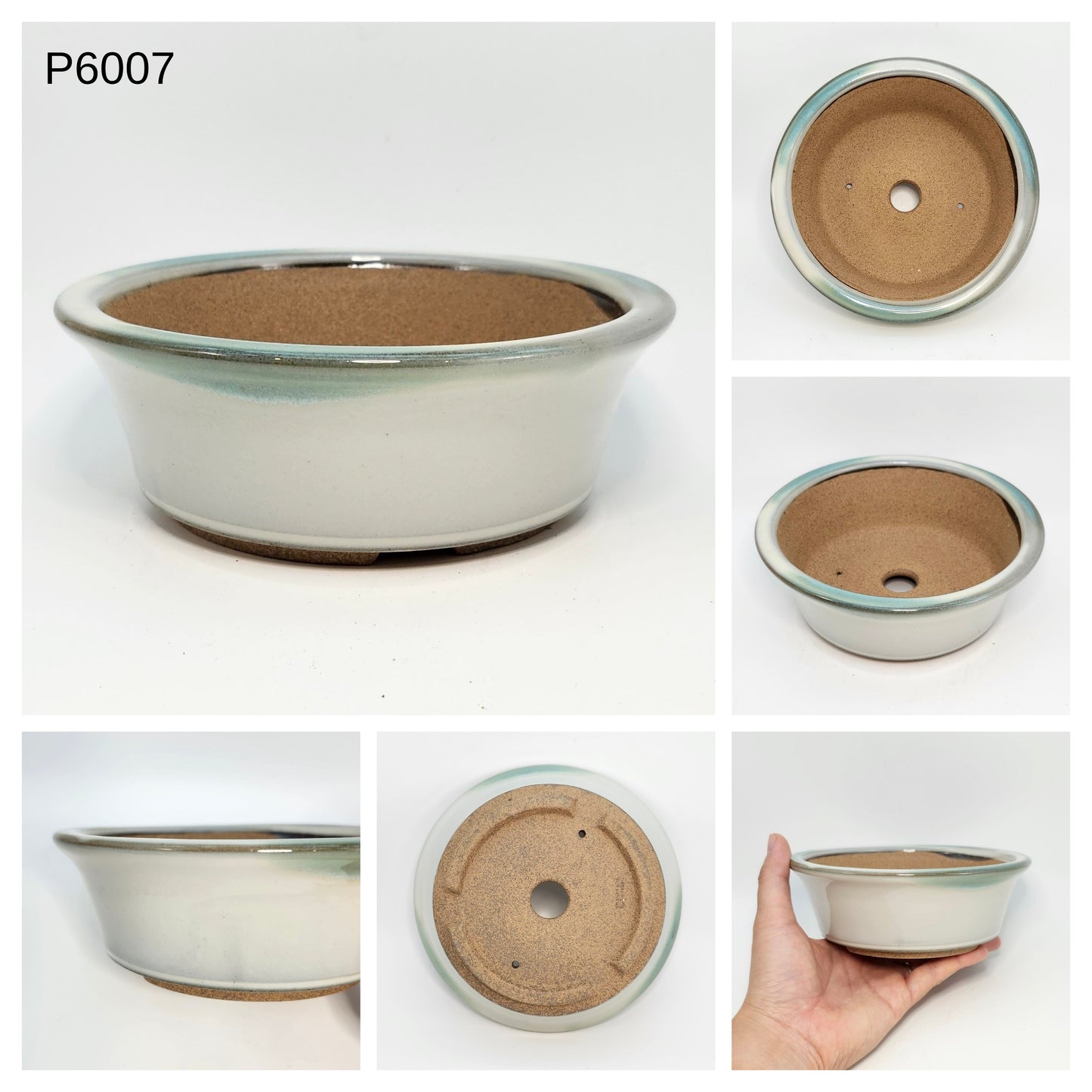 P6007 Bonsai Pot, 6inch, Koishiwara Yaki-Japanese Pottery