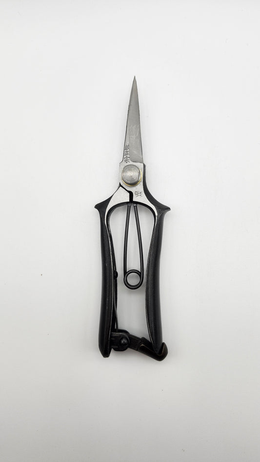 Masamune Japanese hand crafted Double Edged Bud Cutting Scissors 170mm. Secateur / Pruner.