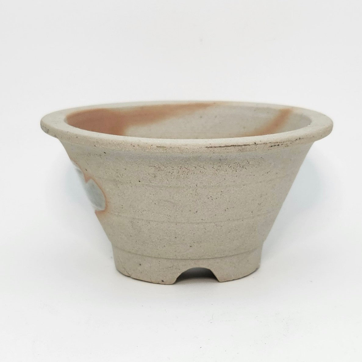 P4016 Bonsai Pot, 4inch, Seto Yaki-Japanese Pottery