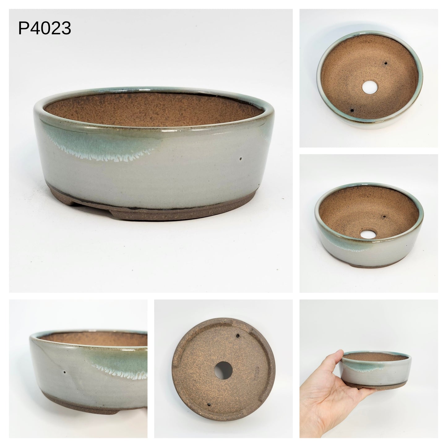 P4023 Bonsai Pot, 4inch, Koishiwara Yaki-Japanese Pottery