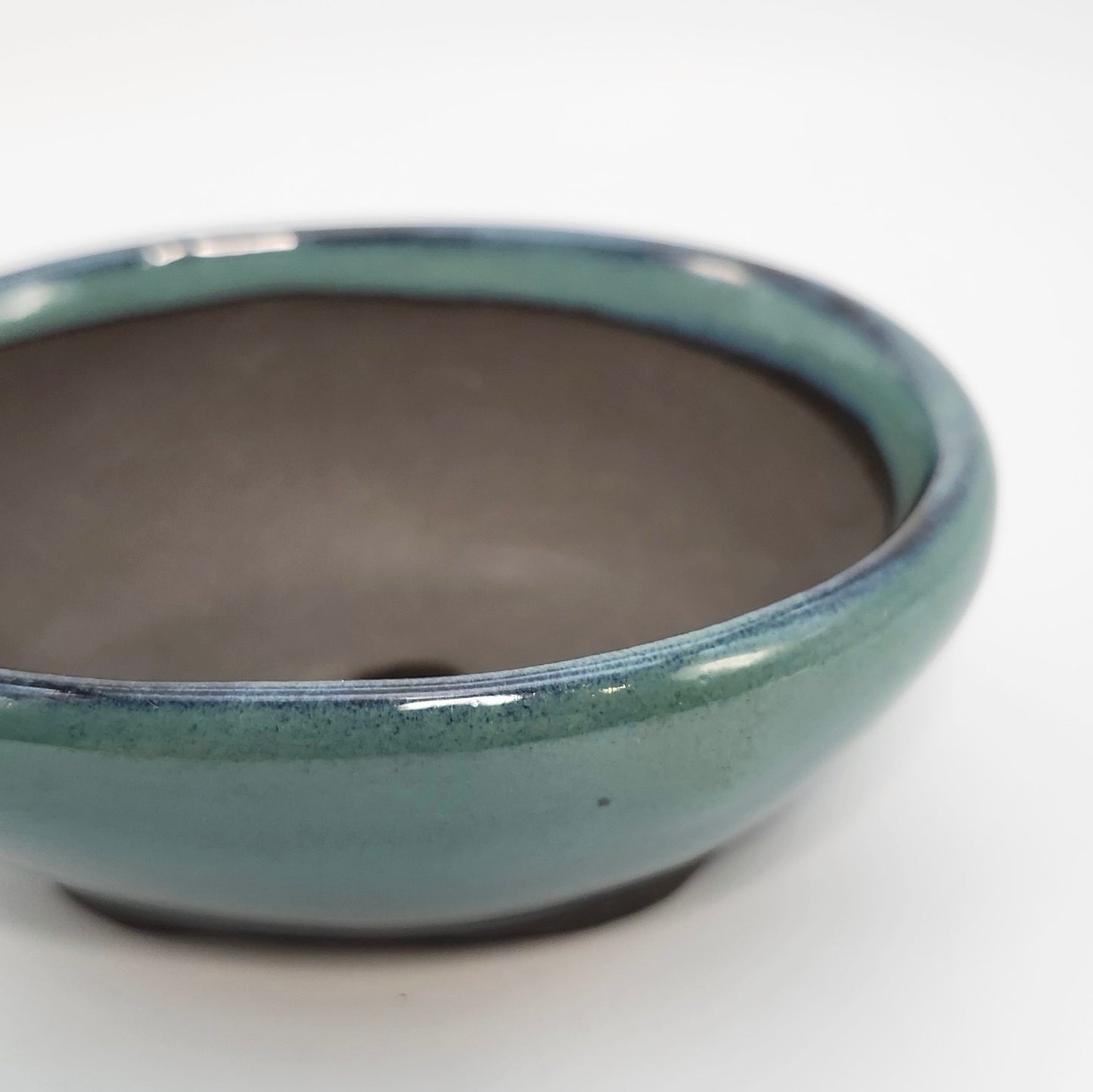 P4041 Bonsai Pot, 4inch, Seto Yaki-Japanese Pottery