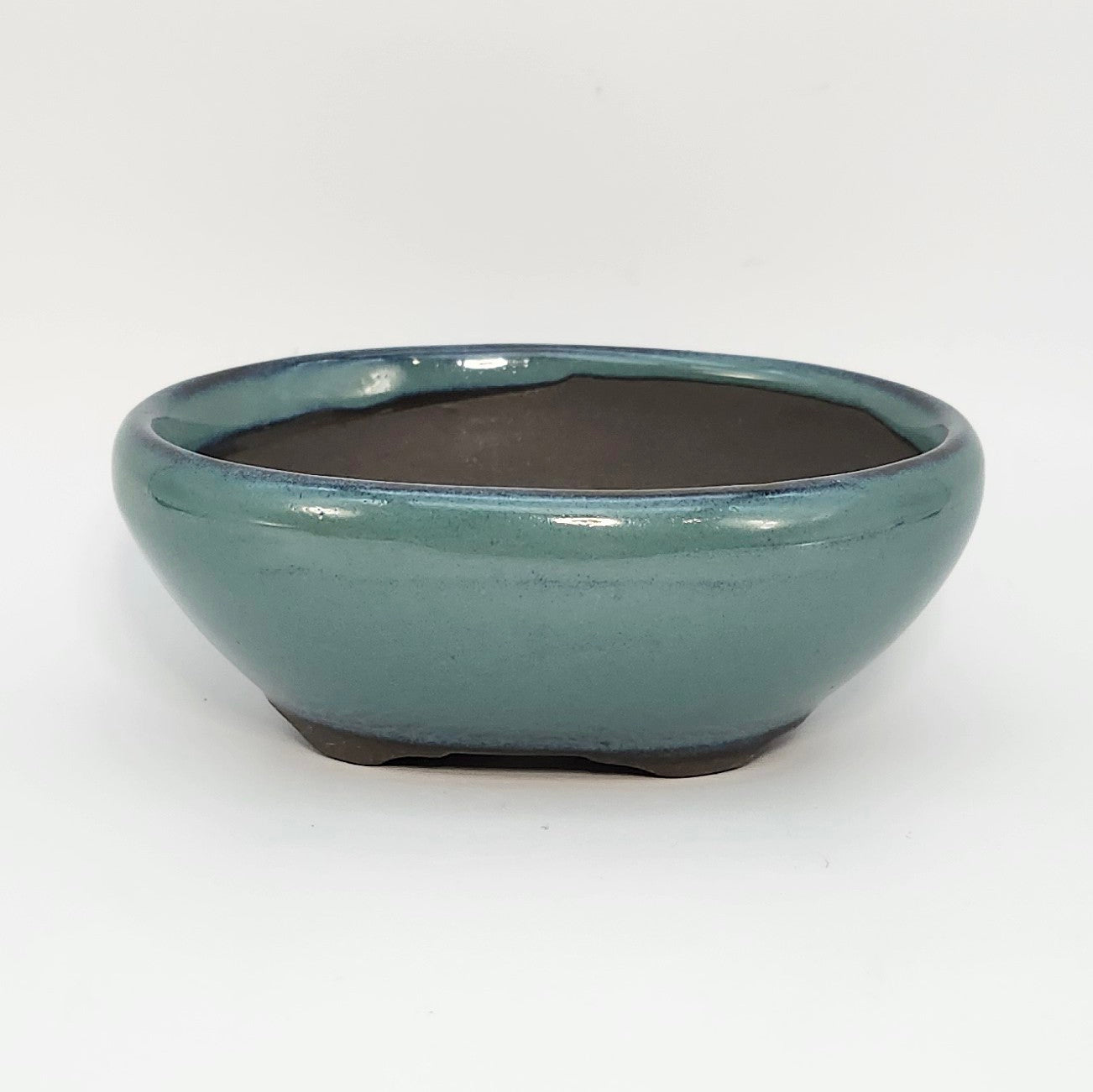 P4041 Bonsai Pot, 4inch, Seto Yaki-Japanese Pottery