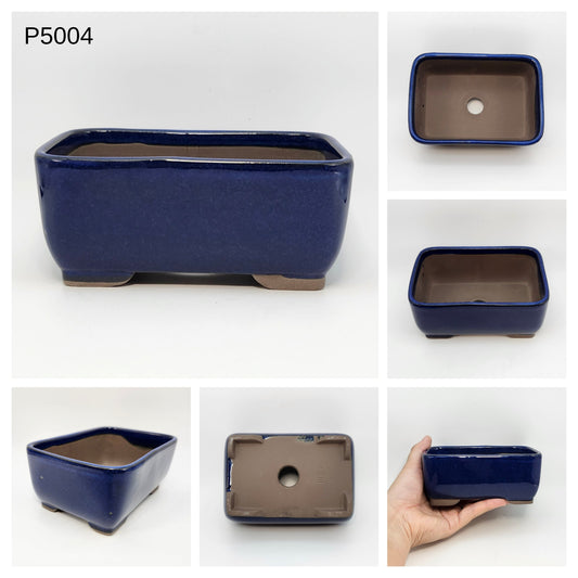 P5004 Bonsai Pot, 5inch, Authentic Japanese Pottery